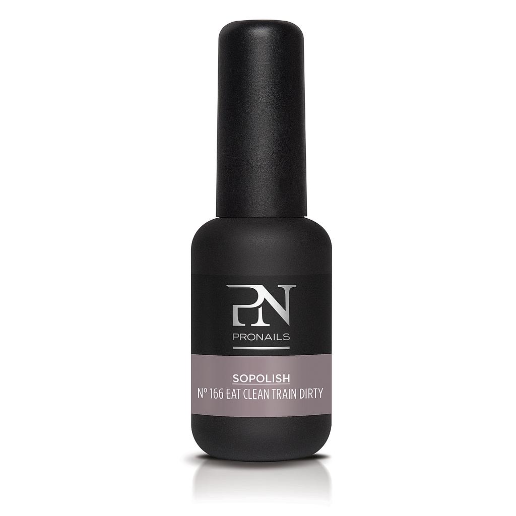 Esmalte uñas semipermanente 166 Eat Clean Train Dirty 8ml