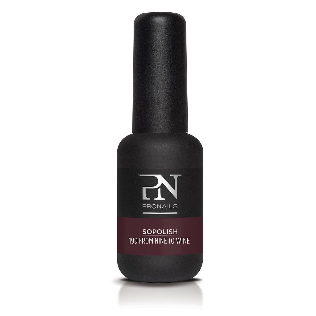 Esmalte uñas semipermanente 199 From Nine To Wine 8ml