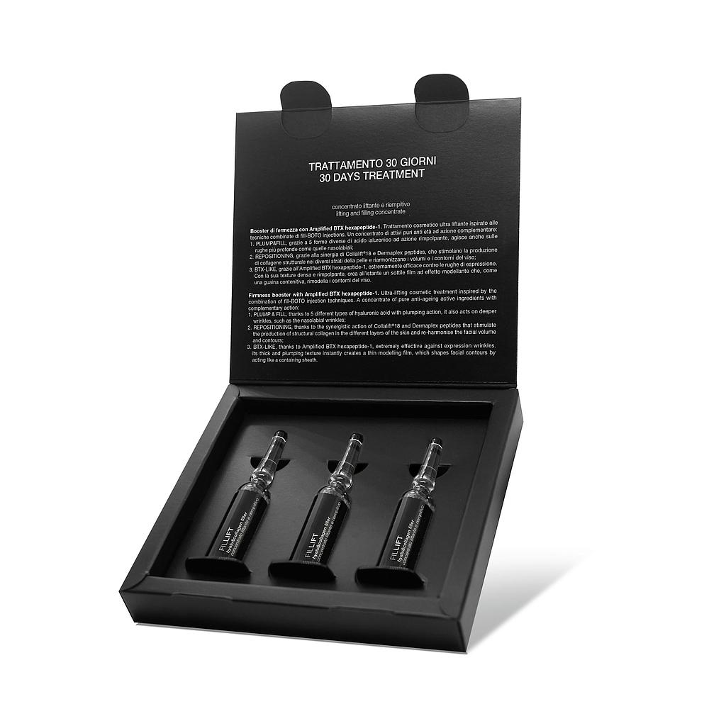 FILLIFT Tratamiento 30 días - Concentrado rellenador Hyalu&amp;Collagen (3 uds)